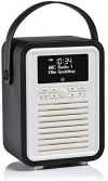 VQ (Vormals View Quest) VQ-MINI-BK Retro Mini DAB+ Radio mit Bluetooth-Funktion schwarz