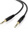 adaptare AD-10020 Stereo (AUX) Verbindungskabel Klinkenstecker (3,5mm) auf Klinkenstecker (3,5mm), vergoldet, ultra slim, 2,00 m