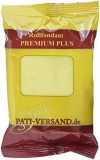 Pati Versand Rollfondant PREMIUM PLUS pastellgelb, 1er Pack (1 x 250 g)