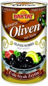 Baktat Uslu Schwarze Oliven m. Stein , 1er Pack (1 x 1.25 kg Packung)