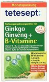 tetesept Ginkgo Ginseng + B-Vitamine, 30 Tabletten