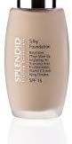 SPLENDID Styling Essentials Silky Foundation SPF 15 mit Hyaluronic - das nat&uuml,rliche Pflege-Make-Up longlasting 00 ivory, 1