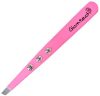 Glamtech Serious Pinzette Augenbrauen Precision Slant Pinzette, Neon Pink