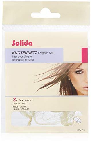 Solida Perlonknotennetz, hell, 6er Pack (6 x 3 St&uuml,ck)