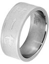 Akzent Unisex-Ring Edelstahl 00115006200