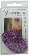 Fantasia Silikon Make up - Pad mit Glitter lila