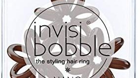 invisibobble Nano Pretzel Brown, 1er Pack (1x 3 St&uuml,ck)