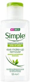 Simple Gesichtspflege Augen-Make-up-Entferner, 125 ml