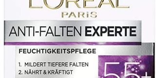 L'Oreal Paris Anti-Falten Experte Feuchtigkeitspflege, f&uuml,r 55+, f&uuml,r straffere und samtweiche Haut, 50 ml