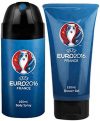 UEFA Euro 2016 Box Duo - blau Variant - 150 ml Duschgel und Deo-Spray 150 ml, 1er Pack (1 x 300 ml)