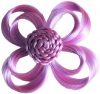 Love Hair Extensions Blume auf Krokodilklemme Farbe Lilac, 1er Pack (1 x 1 St&uuml,ck)